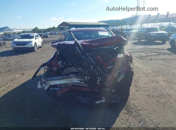 2T3P1RFV1SW606702 2025 TOYOTA RAV4 Red Вид задньої частини салону