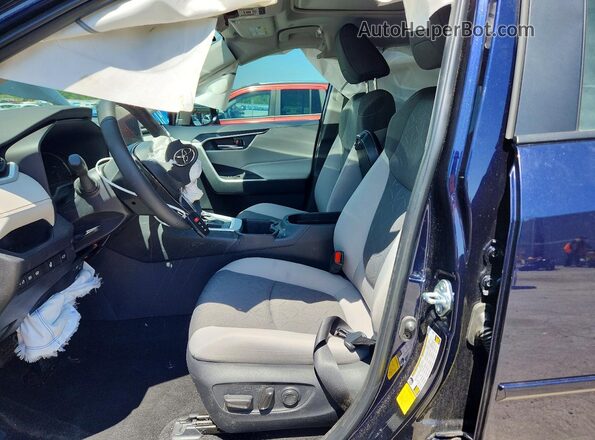 2T3P1RFV1SW629378 2025 TOYOTA RAV4 Blue Widok wnętrza z przodu
