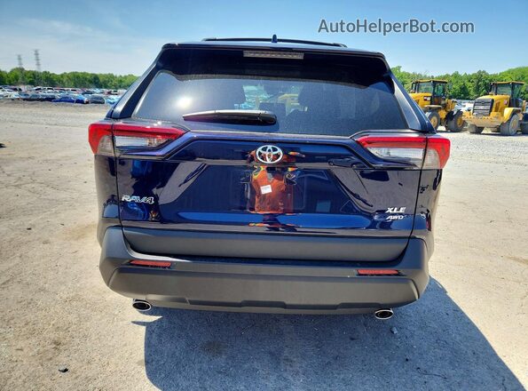 2T3P1RFV1SW629378 2025 TOYOTA RAV4 Blue Widok z tyłu