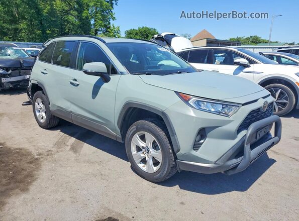 2T3P1RFV2KC006529 2019 TOYOTA RAV4 Green Front right
