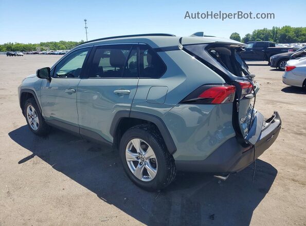 2T3P1RFV2KC006529 2019 TOYOTA RAV4 Green Rear left