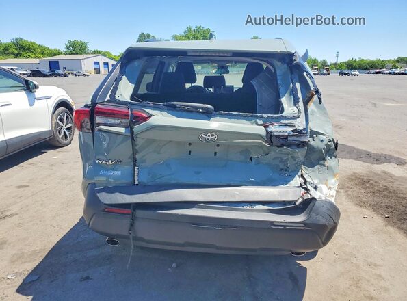 2T3P1RFV2KC006529 2019 TOYOTA RAV4 Green Rear view