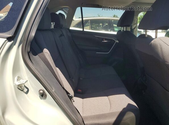 2T3P1RFV2KC006529 2019 TOYOTA RAV4 Green Rear seats view