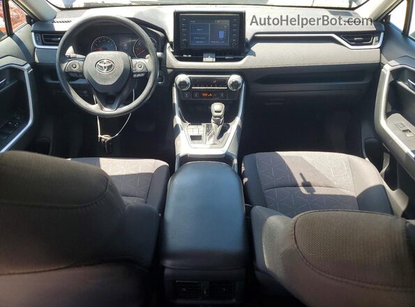 2T3P1RFV2KC045685 2019 TOYOTA RAV4 Blue წინა პანელის ხედი