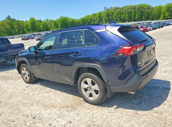 2T3P1RFV2KC045685 2019 TOYOTA RAV4 Blue უკანა მარცხენა