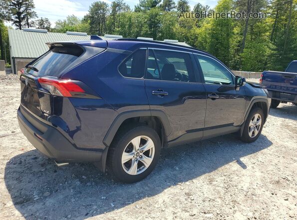2T3P1RFV2KC045685 2019 TOYOTA RAV4 Blue უკანა მარჯვენა