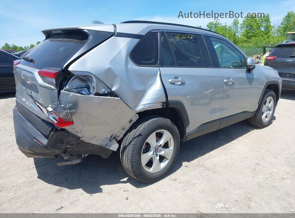 2T3P1RFV2KW053817 2019 TOYOTA RAV4 Silver Tył prawy
