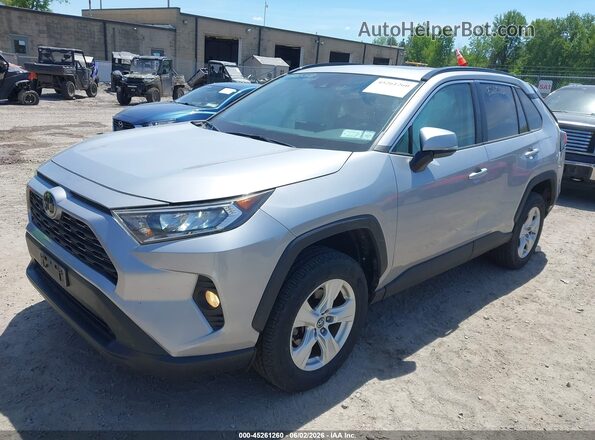 2T3P1RFV2KW053817 2019 TOYOTA RAV4 Silver Przód lewy
