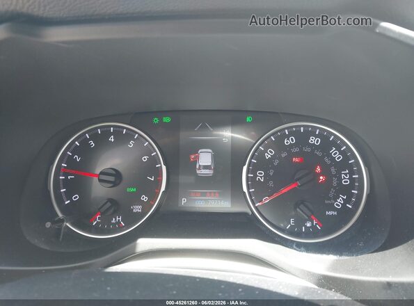 2T3P1RFV2KW053817 2019 TOYOTA RAV4 Silver Widok tylnych siedzeń