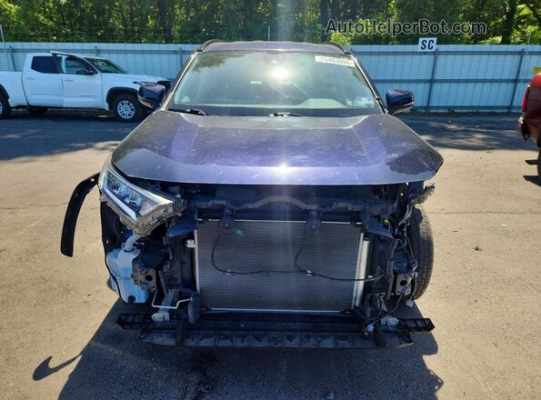 2T3P1RFV2LC073018 2020 TOYOTA RAV4 Blue Вид спереду