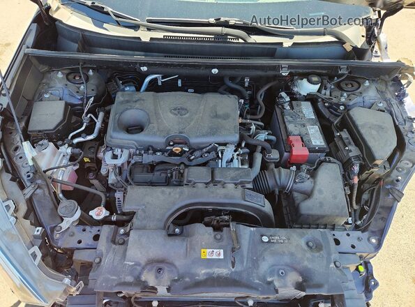 2T3P1RFV2LC073018 2020 TOYOTA RAV4 Blue Вид підкапотного простору