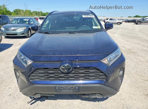 2T3P1RFV2LC087243 2020 TOYOTA RAV4 Blue Դիմացի տեսք
