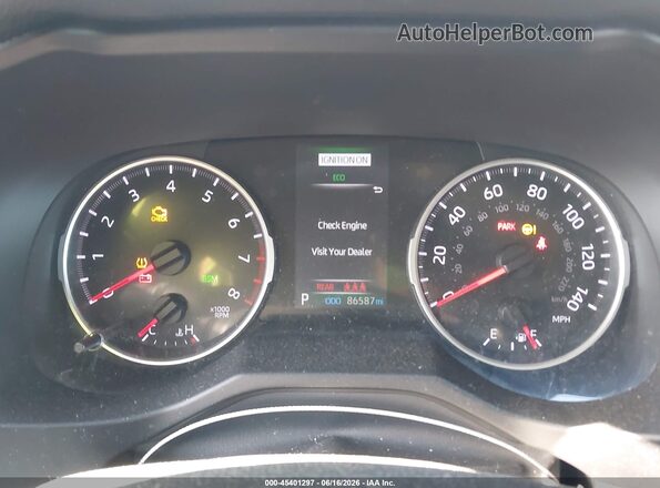 2T3P1RFV2LC088828 2020 TOYOTA RAV4 Черный Вид задних сидений