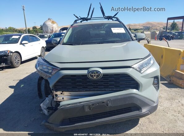 2T3P1RFV2LC098985 2020 TOYOTA RAV4 Gray Instrument cluster view