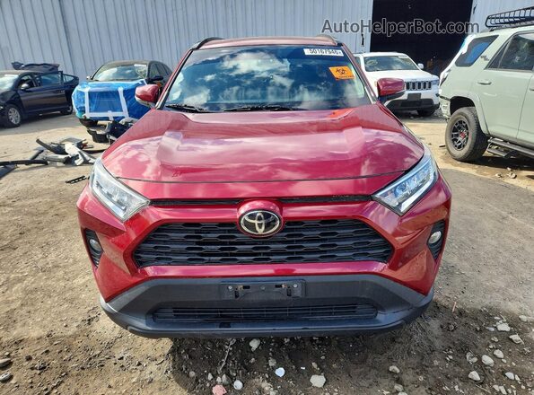 2T3P1RFV2LW129862 2020 TOYOTA RAV4 Red Widok z przodu
