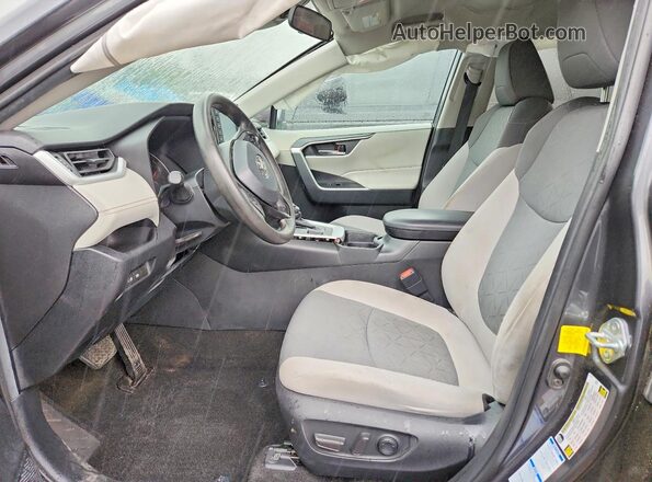 2T3P1RFV2MC238146 2021 TOYOTA RAV4 Gray Вид салону спереду