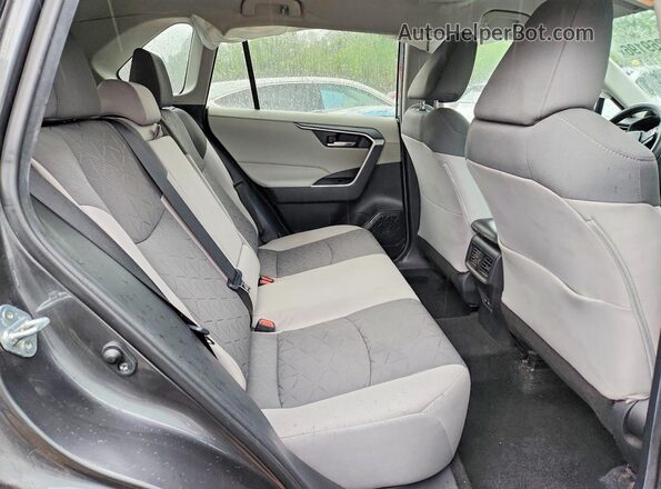 2T3P1RFV2MC238146 2021 TOYOTA RAV4 Gray Вид задньої частини салону