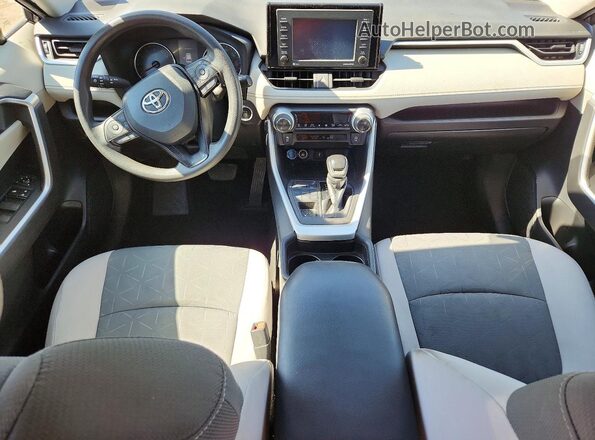 2T3P1RFV2MC238146 2021 TOYOTA RAV4 Gray Вид панелі приладів