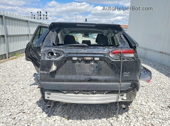 2T3P1RFV2MW157002 2021 TOYOTA RAV4 Black Вид ззаду