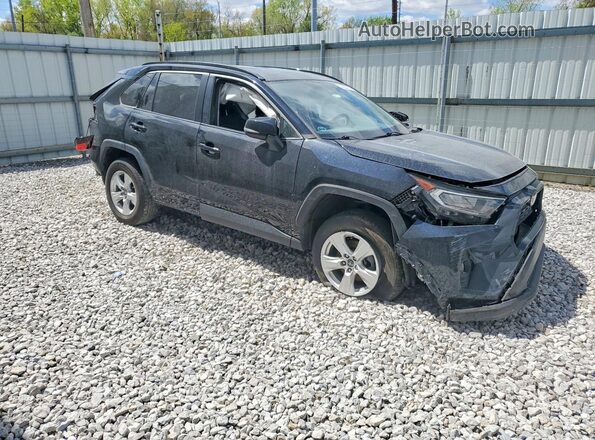 2T3P1RFV2MW157002 2021 TOYOTA RAV4 Black Передня права чверть