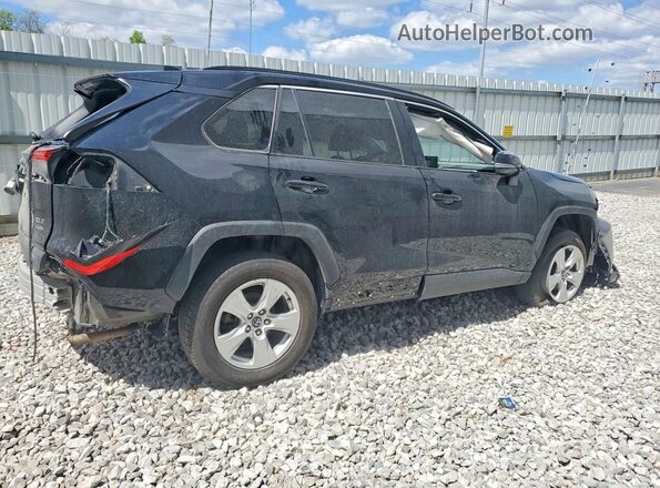 2T3P1RFV2MW157002 2021 TOYOTA RAV4 Black Задня права чверть