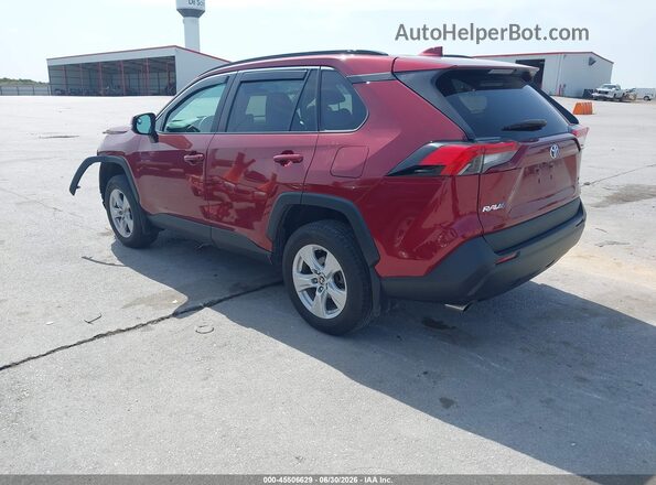 2T3P1RFV2MW223922 2021 TOYOTA RAV4 Red უკანა მარცხენა
