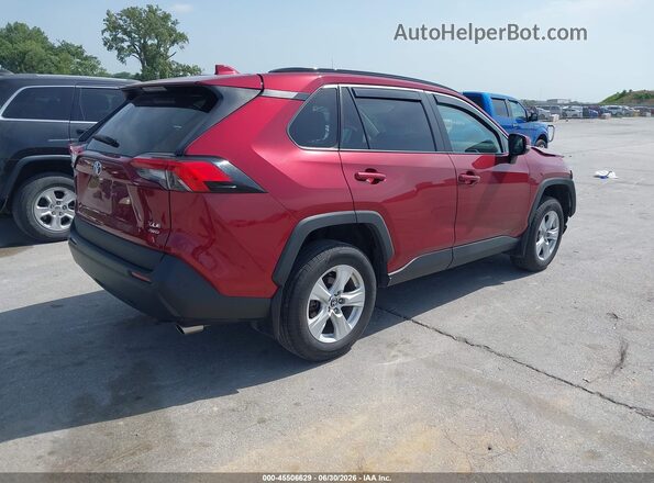 2T3P1RFV2MW223922 2021 TOYOTA RAV4 Red უკანა მარჯვენა