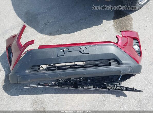 2T3P1RFV2MW223922 2021 TOYOTA RAV4 Red ხელსაწყოთა პანელის ხედი