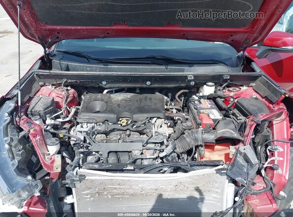 2T3P1RFV2MW223922 2021 TOYOTA RAV4 Red უკანა ხედი