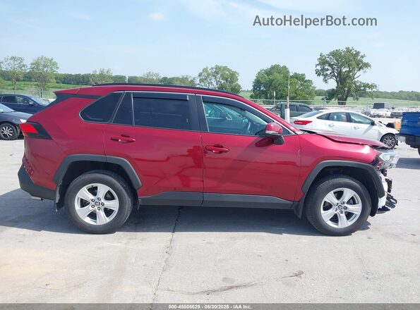 2T3P1RFV2MW223922 2021 TOYOTA RAV4 Red სალონის 360-გრადუსიანი ხედი