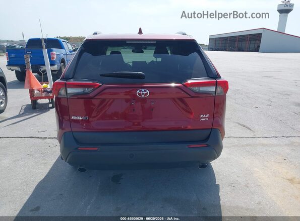 2T3P1RFV2MW223922 2021 TOYOTA RAV4 Red 
