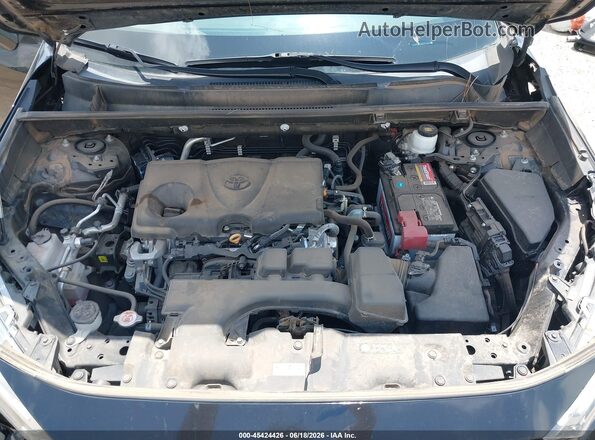 2T3P1RFV2NW255660 2022 TOYOTA RAV4 Black Widok z tyłu