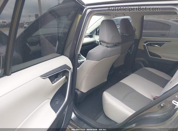 2T3P1RFV2NW261054 2022 TOYOTA RAV4 Gray Widok naklejki z numerem VIN