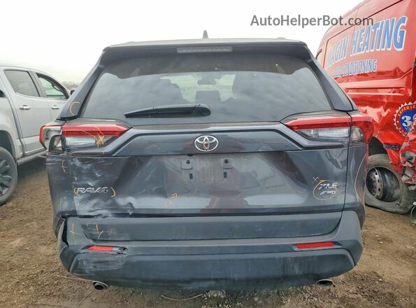 2T3P1RFV2SW590591 2025 TOYOTA RAV4 Gray უკანა ხედი