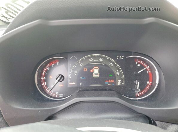 2T3P1RFV2SW590591 2025 TOYOTA RAV4 Gray ხელსაწყოთა პანელის ხედი