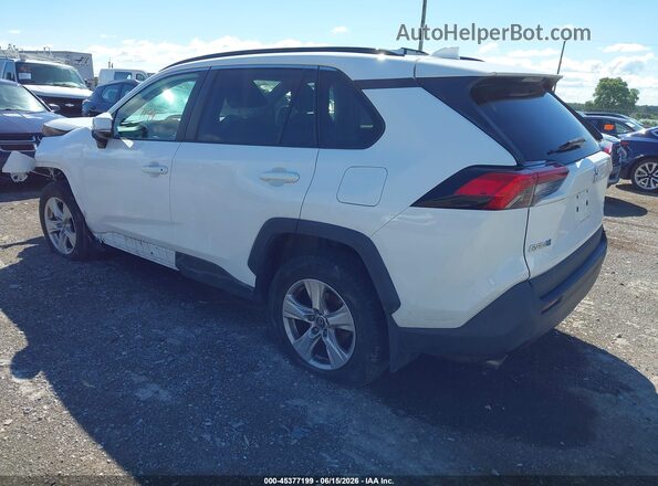2T3P1RFV3KC025087 2019 TOYOTA RAV4 White Հետևի ձախ