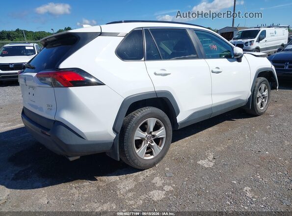 2T3P1RFV3KC025087 2019 TOYOTA RAV4 White Հետևի աջ