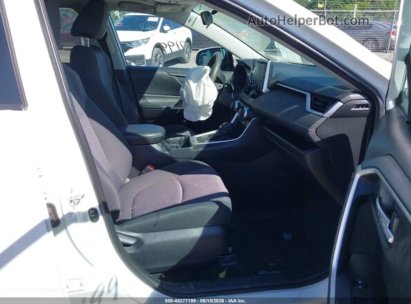 2T3P1RFV3KC025087 2019 TOYOTA RAV4 White Սալոնի դիմացի տեսք
