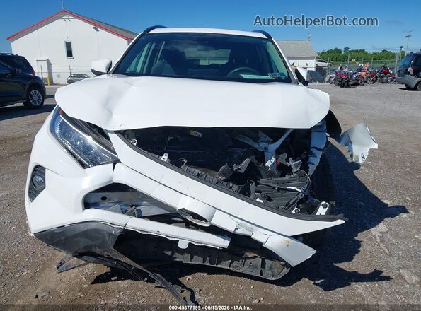 2T3P1RFV3KC025087 2019 TOYOTA RAV4 White Սարքավորումների վահանակի տեսք