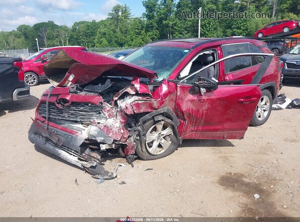 2T3P1RFV3KC039832 2019 TOYOTA RAV4 Red Przód lewy
