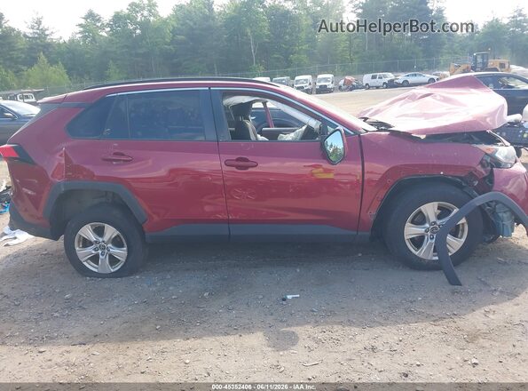 2T3P1RFV3KC039832 2019 TOYOTA RAV4 Red Widok wnętrza z tyłu