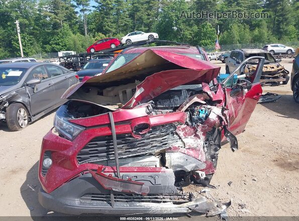 2T3P1RFV3KC039832 2019 TOYOTA RAV4 Red Widok zestawu wskaźników