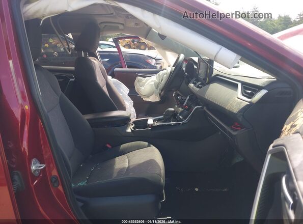 2T3P1RFV3KC039832 2019 TOYOTA RAV4 Red Widok wnętrza z przodu