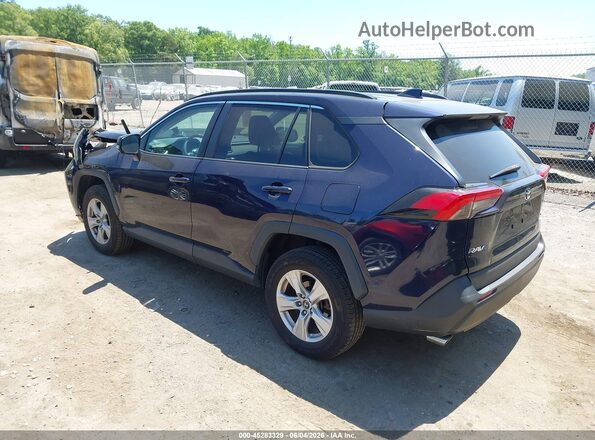 2T3P1RFV3KW041952 2019 TOYOTA RAV4 Dark Blue Задняя левая четверть