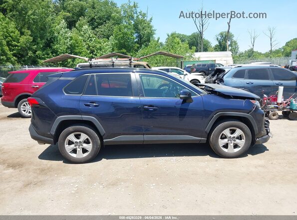 2T3P1RFV3KW041952 2019 TOYOTA RAV4 Dark Blue Вид задней части салона