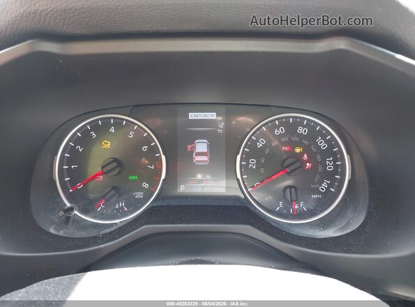 2T3P1RFV3KW041952 2019 TOYOTA RAV4 Dark Blue Вид задних сидений