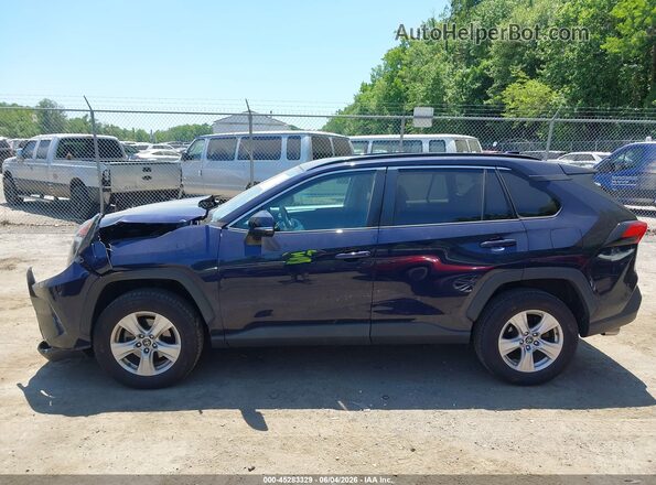 2T3P1RFV3KW041952 2019 TOYOTA RAV4 Dark Blue Панорамный вид салона 360°