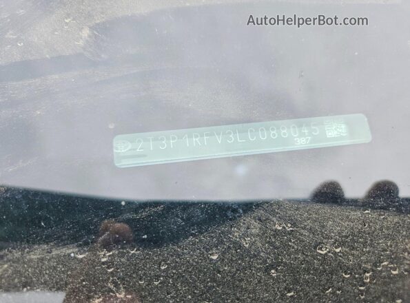 2T3P1RFV3LC088045 2020 TOYOTA RAV4 Blue 