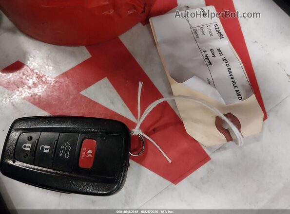 2T3P1RFV3MC249172 2021 TOYOTA RAV4 Gray Вид панелі приладів