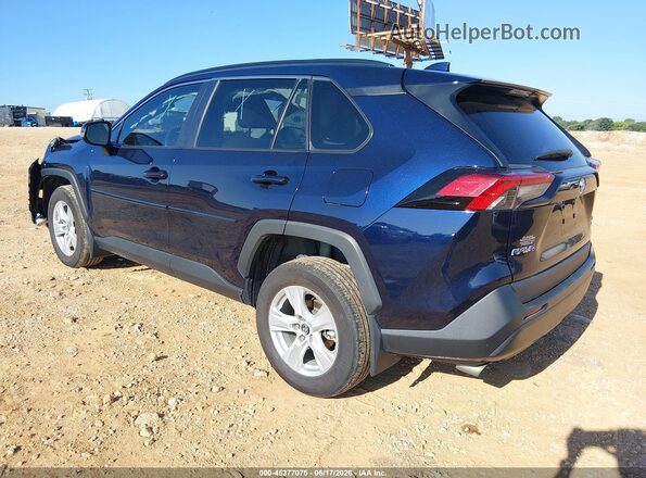 2T3P1RFV3MW155730 2021 TOYOTA RAV4 Синий Задняя левая четверть